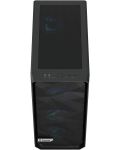 Кутия Fractal Design - Meshify 2 Compact RGB, mid tower, черна/прозрачна - 10t