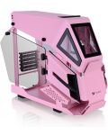 Кутия Thermaltake - AH T200 Pink, micro tower, розова/прозрачна - 6t