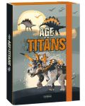 Кутия с ластик Ars Una Age of the Titans - A4 - 1t
