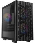 Кутия DeepCool - MATREXX 40, mini tower, черна/прозрачна - 8t
