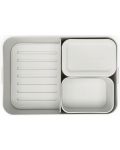 Кутия за храна Brabantia - Make & Take, 2 L, светлосива - 3t