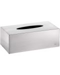 Кутия за салфетки Kela - Clean, 26 x 13.5 x 9 cm, инокс - 2t