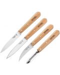 Кухненски комплект Opinel - Les Essentiels, 4 части, бук - 1t