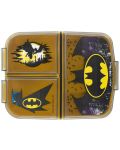 Кутия за храна Batman - с 3 отделения - 2t