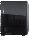 Кутия COUGAR - MX410 Mesh-G RGB, mid tower, черна/прозрачна - 7t