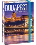 Кутия с ластик Ars Una Cities А4 - Budapest - 1t