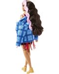 Кукла Barbie Extra - С розови кичури, баскетболна рокля и аксесоари - 4t
