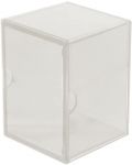 Кутия за карти Ultra Pro - Eclipse 2-Piece Deck Box, Arctic White (100+ бр.) - 1t