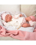 Кукла-бебе Arias - Макарена със затворени очи, 45 cm - 7t