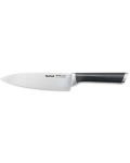 Кухненски нож Tefal - Ever Sharp, K2569004, 16.5 cm, черен - 1t