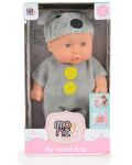 Кукла Moni Toys - Със сив костюм на мишле, 20 cm - 2t