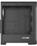 Кутия Genesis - Irid 505 V2 ARGB, mid tower, черна/прозрачна - 7t