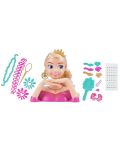 Кукла Funville Sparkle Girlz - Модел за прически и маникюр, Принцеса с корона, Deluxe - 2t