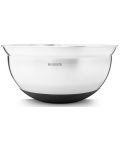 Купа за бъркане Brabantia, 3 l, Matt Steel/Black - 1t