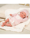 Кукла-бебе Arias - Адриана с розов плетен костюм, 40 cm - 6t
