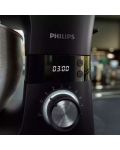 Кухненски робот Philips - HR7962/01, 1000W, 8 степени, 5.5 l, черен - 4t