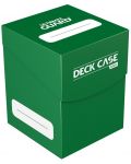 Кутия за карти Ultimate Guard Deck Case Standard Size - Зелена (100 бр.) - 1t