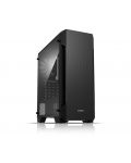 Кутия Zalman - ZM-S3, mid tower, черна/прозрачна - 3t