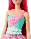 Кукла Barbie Dreamtopia - С тъмнорозова коса - 3t