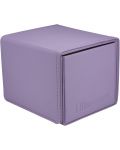 Кутия за карти Ultra Pro Vivid Alcove Edge - Purple (100 бр.) - 1t