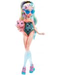 Кукла Monster High - Лагуна Блу, с домашен любимец и аксесоари - 3t