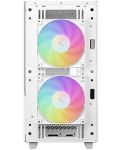 Кутия DeepCool - CH360 Digital White, mini tower, бяла/прозрачна - 4t