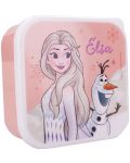 Кутия за храна 3 в 1 Vadobag Let's Eat - Frozen II - 2t