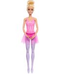 Кукла Barbie - Балеринa, с руса коса и розова рокля - 4t