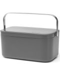 Кутия за хранителни отпадъци Brabantia - SinkSide Dark Grey - 2t