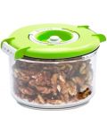 Кутия за вакуумиране Status - Round, 750 ml, BPA Free, зелена - 1t