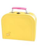 Куфарче за плюшени играчки Studio Pets - С паспорт, 23 cm, жълто - 1t