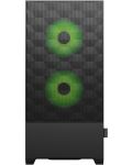 Кутия Fractal Design - Pop Air RGB, mid tower, зелена/черна/прозрачна - 2t