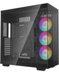 Кутия DeepCool - CH780 Dual-Chamber, full tower, черна/прозрачна - 2t