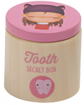 Кутия за зъбки Eurekakids - Розова - 1t
