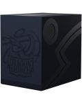 Кутия за карти Dragon Shield Double Shell - Midnight Blue/Black (150 бр.) - 1t