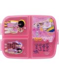 Кутия за храна Stor - Barbie, с 3 отделения - 2t
