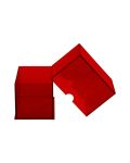 Кутия за карти Ultra Pro - Eclipse 2-Piece Deck Box, Apple Red (100+ бр.) - 2t