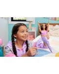 Кукла Barbie Made to Move - С кафява коса и лилав потник - 5t