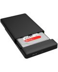 Кутия за твърд диск Orico - 2588US3-BK, USB3.0, 2.5'', черна - 3t