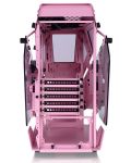 Кутия Thermaltake - AH T200 Pink, micro tower, розова/прозрачна - 7t