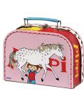 Куфарът на Пипи Pippi - Розов, 20 cm - 2t