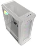 Кутия Genesis - Irid 505 V2 ARGB, mid tower, бяла/прозрачна - 6t