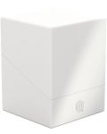 Кутия за карти Ultimate Guard Boulder Deck Case Solid - Бяла (100+ бр.) - 1t