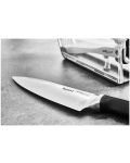 Кухненски нож Tefal - Ever Sharp, K2569004, 16.5 cm, черен - 5t