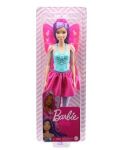 Кукла Barbie Dreamtopia - Барби приказна фея с крила, с лилава коса - 4t