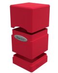 Кутия за карти Ultra Pro Satin Tower - Red (100+ бр.) - 2t
