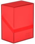 Кутия за карти Ultimate Guard Boulder Deck Case - Standard Size - Червена (60 бр.) - 1t