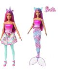 Кукла 3 в 1 Barbie - Русалка, фея, принцеса - 2t