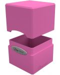 Кутия за карти Ultra Pro Satin Cube - Hot Pink (100+ бр.) - 2t