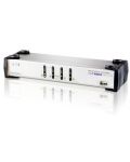 KVMP превключвател ATEN - CS1734A, 4-портов, PS/2-USB, VGA/Audio - 1t